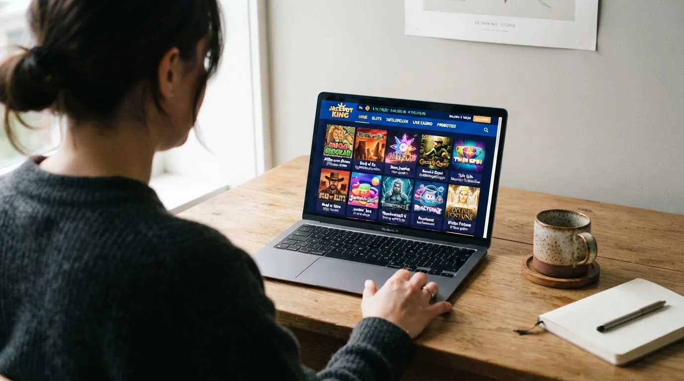 Een overzichtelijk vergelijkingsscherm van Nederlandse online casino's met hun jackpotnetwerken